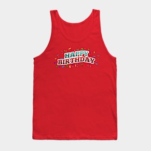 Happy Birghtday Tank Top